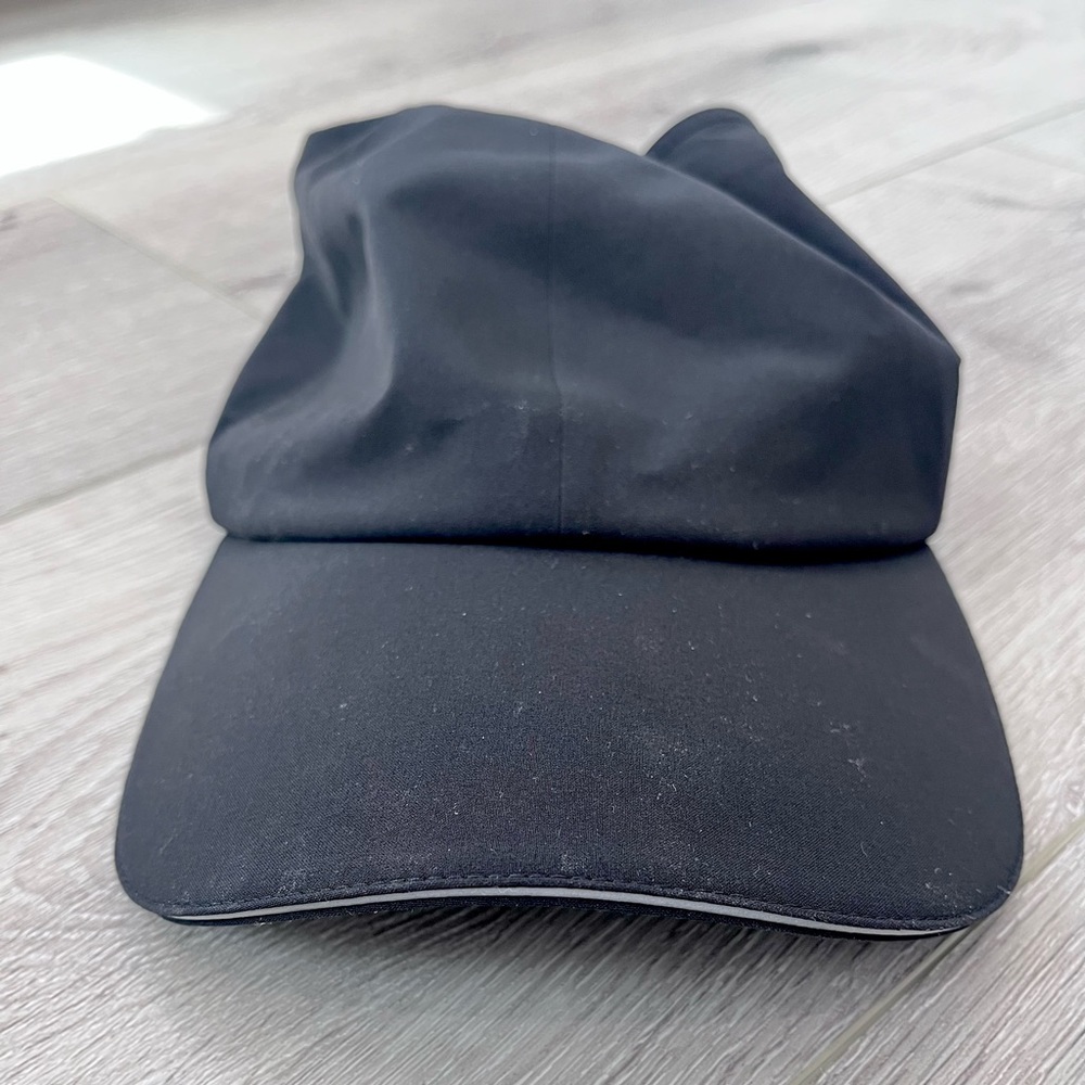 Lululemon Women's High Ponytail Running Hat - Black, One-Size - Brand New